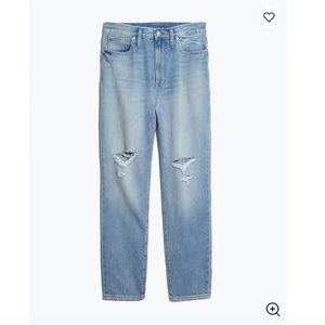 Madewell Petitie Mom Jean
